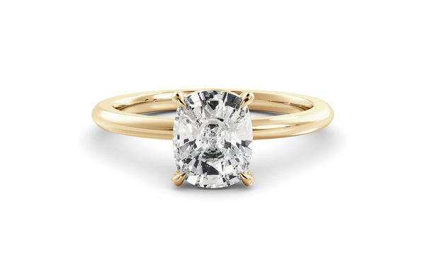 Elongated Cushion Ceremonial Solitaire