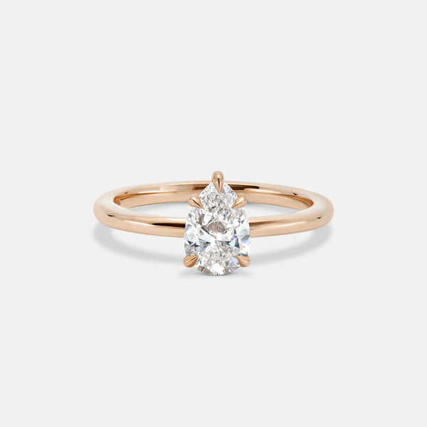 0.76ct Pear Ceremonial Solitaire