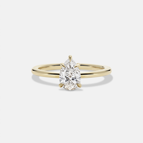 0.80ct Pear Ceremonial Solitaire