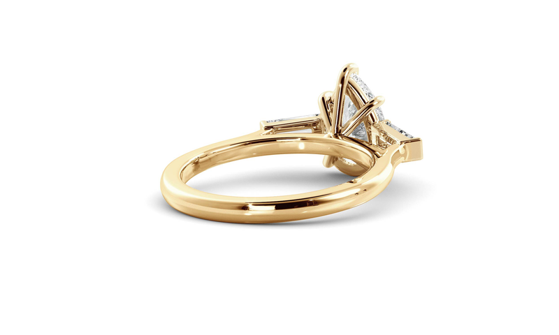 Pear Lyra Ring