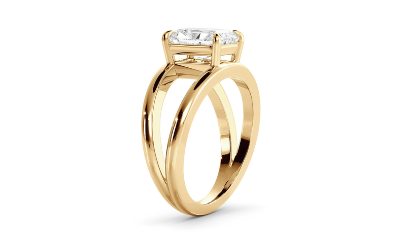 Radiant Signature Double Band Ring