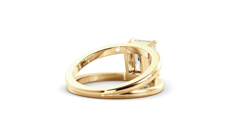 Radiant Signature Double Band Ring