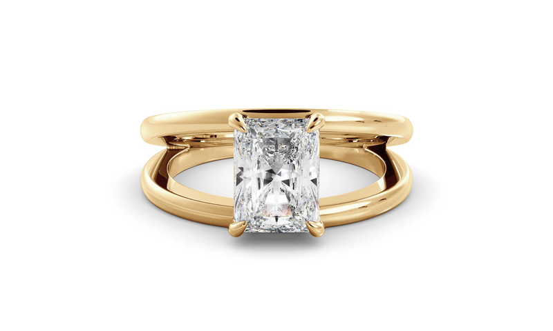 Radiant Signature Double Band Ring