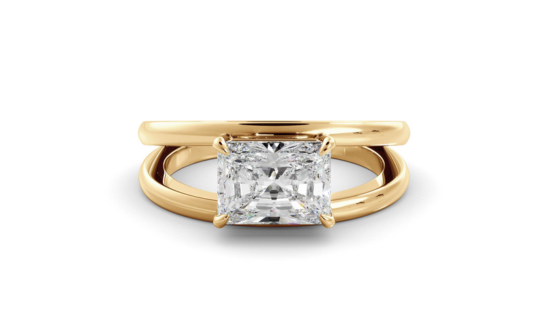 Radiant Signature Double Band Ring