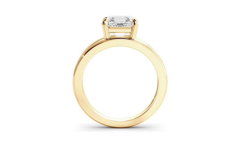 Asscher Signature Double Band Ring