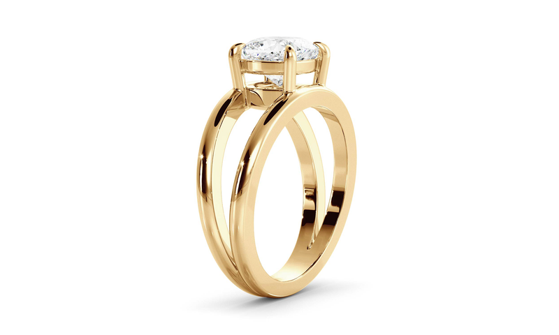 Cushion Signature Double Band Ring