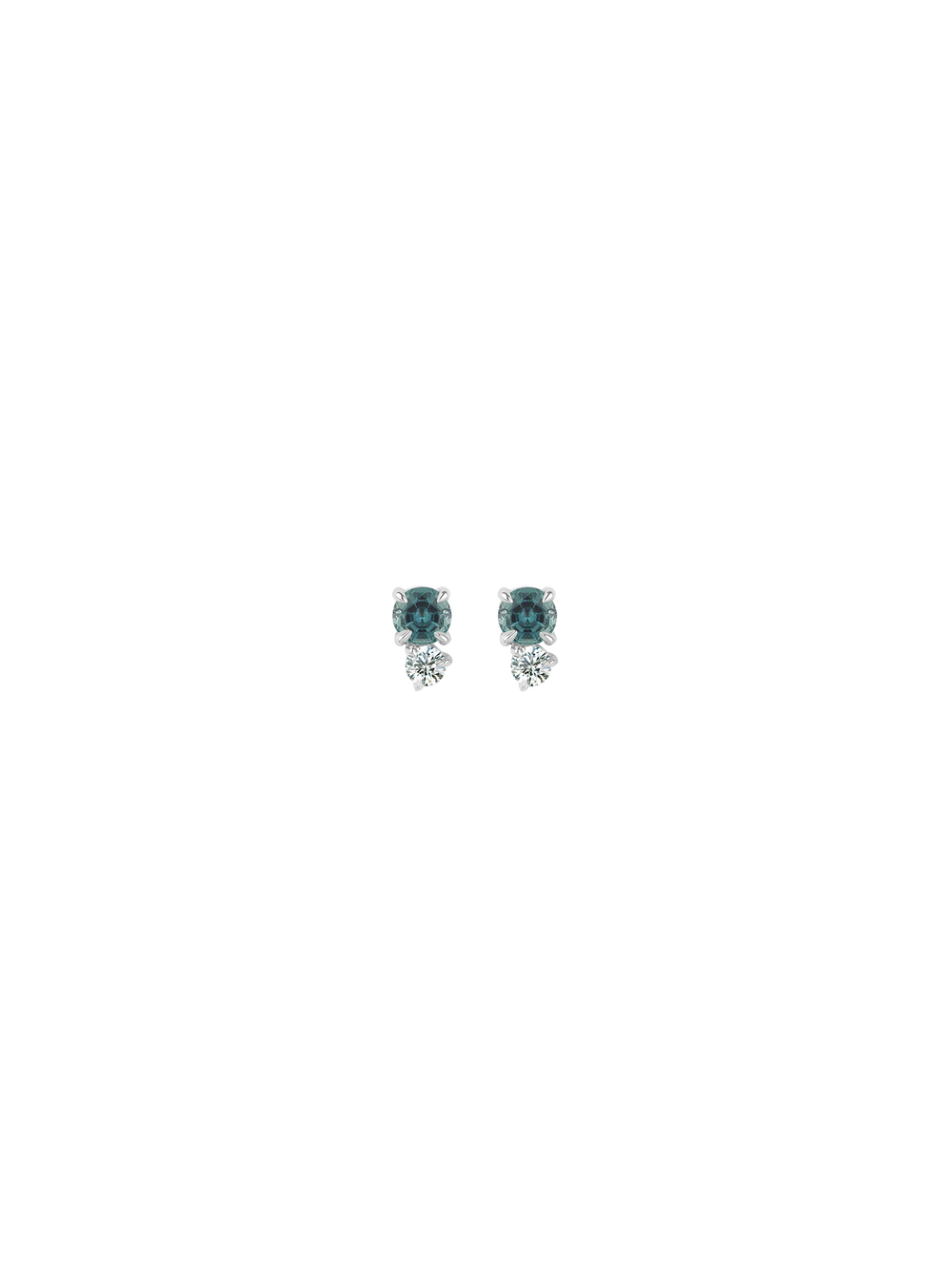 Duo Gem Studs - View 