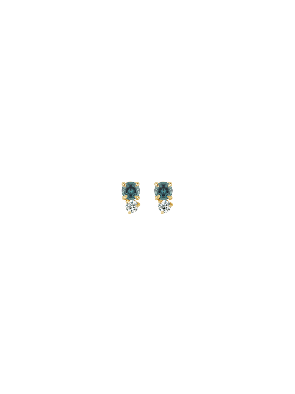 Duo Gem Studs - View 