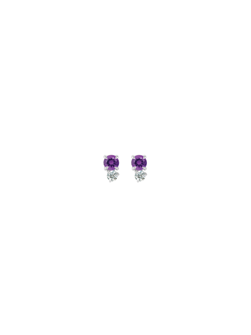 Duo Gem Studs - View 