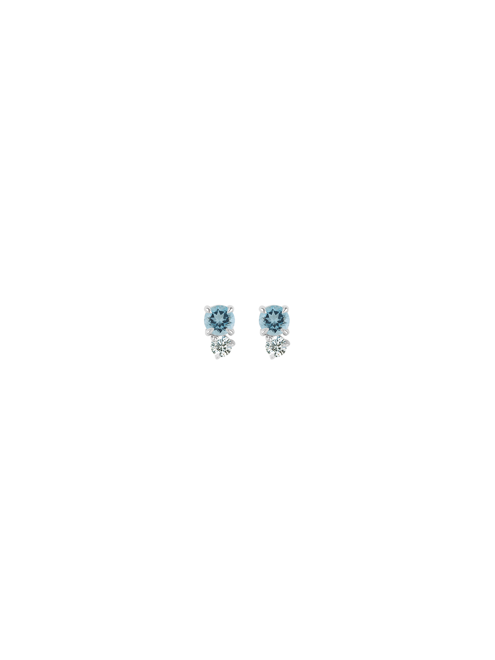 Duo Gem Studs - View 