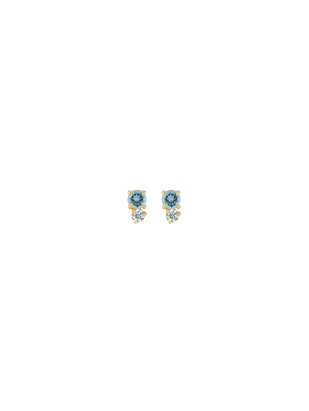 Duo Gem Studs - View 