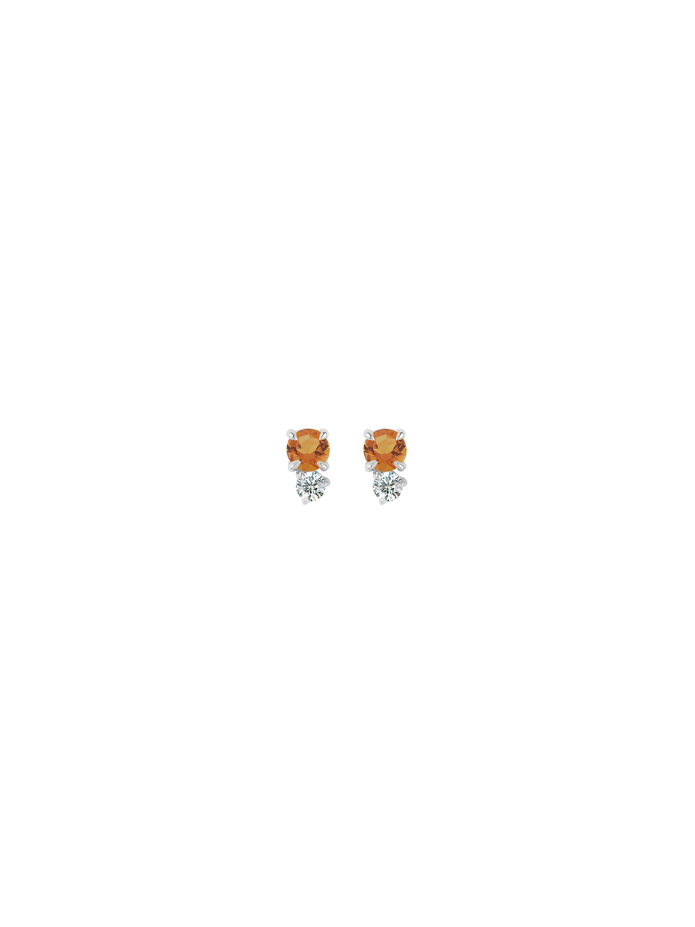 Duo Gem Studs - View 