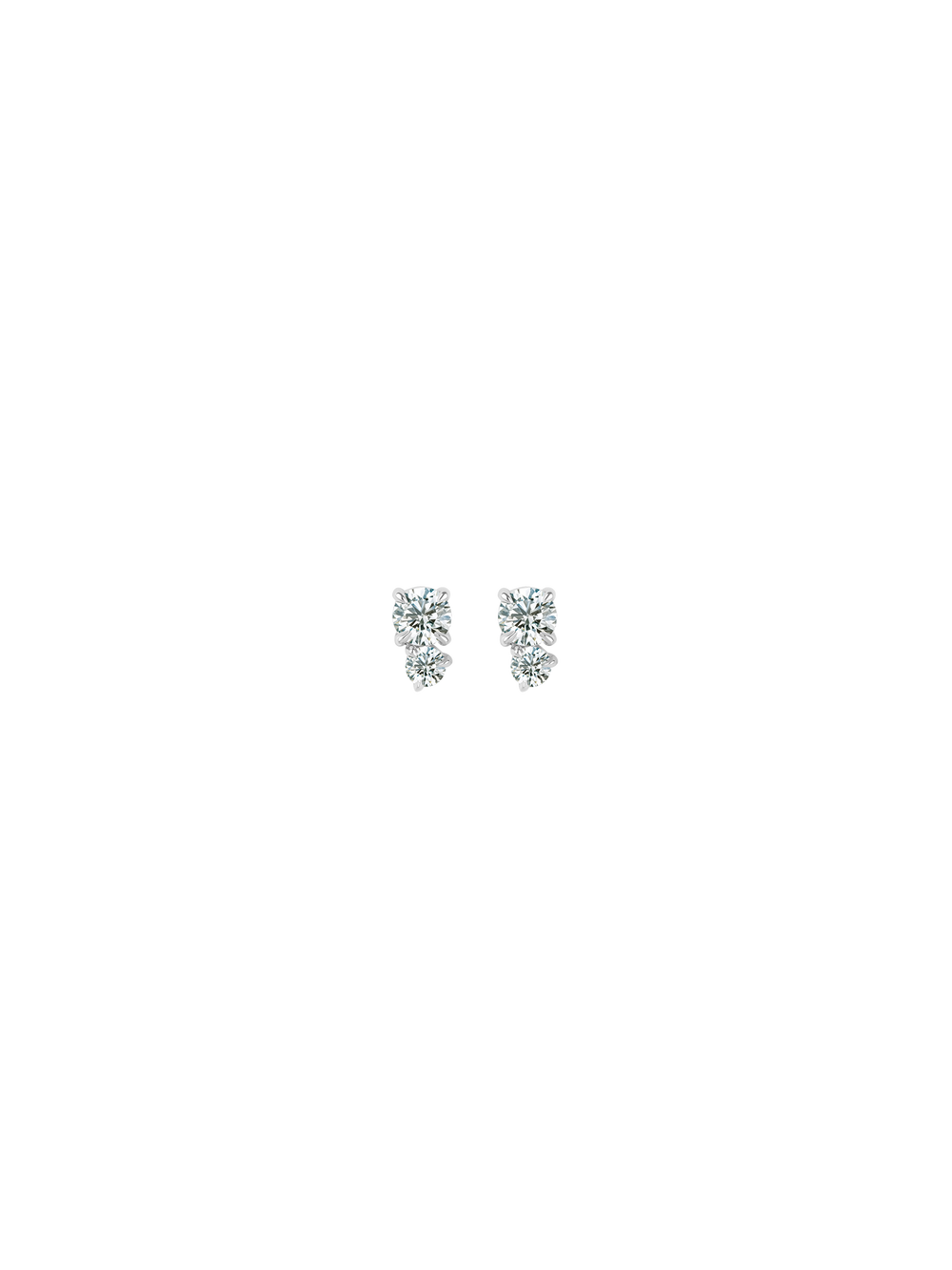 Duo Gem Studs - View 