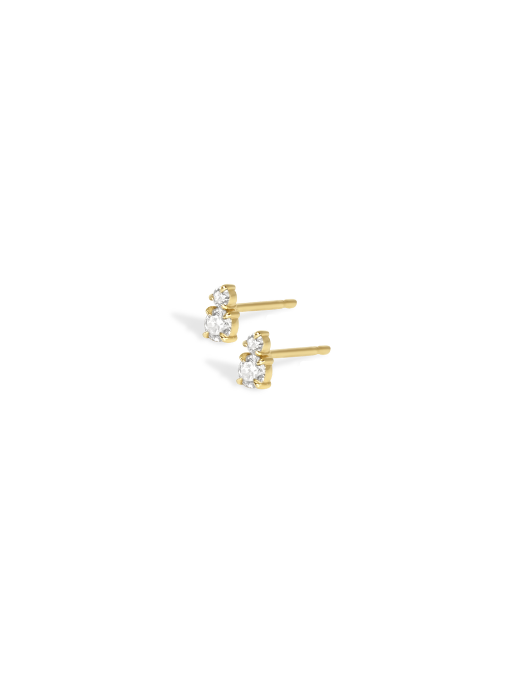 Duo Gem Studs - View 