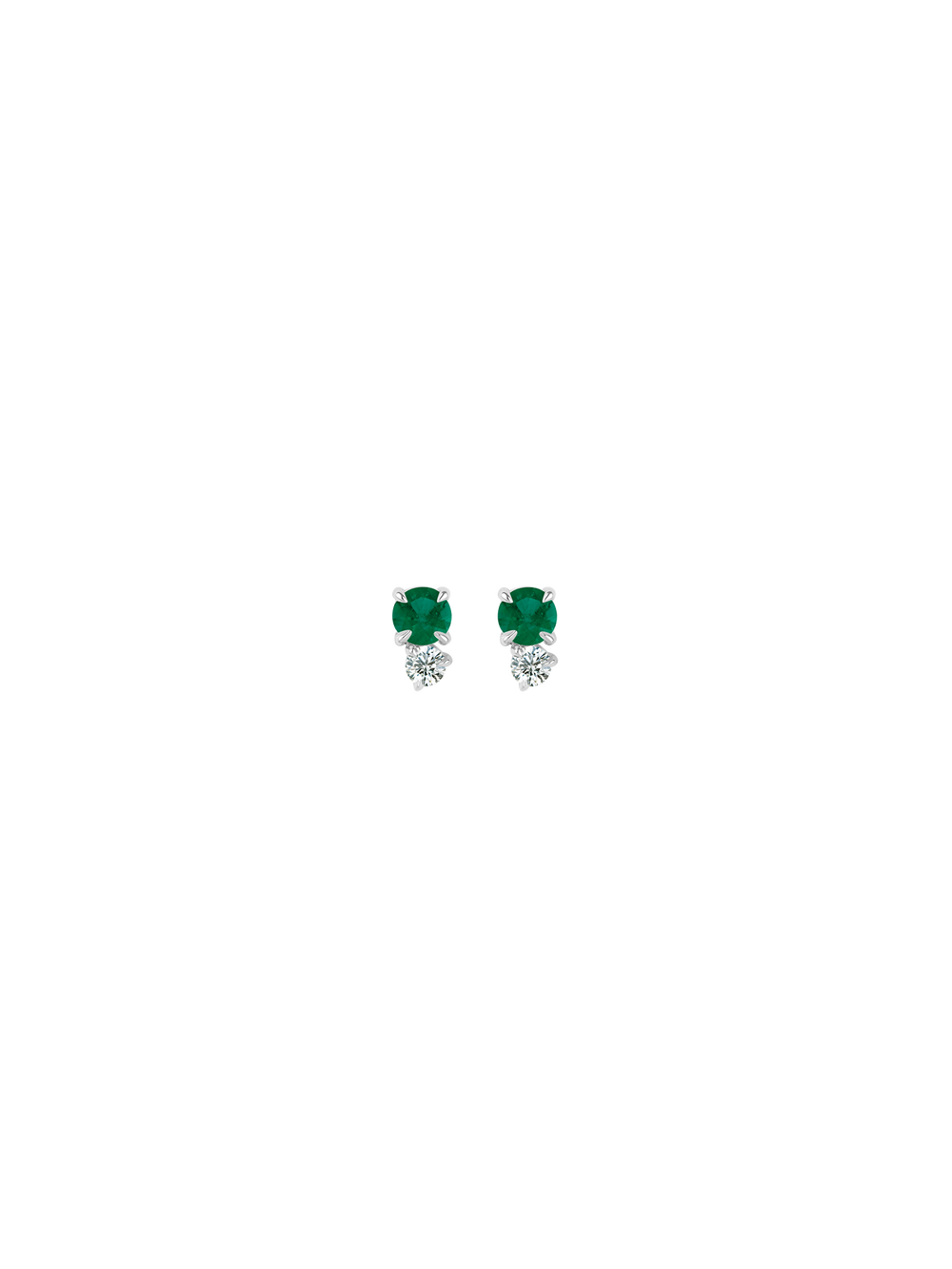 Duo Gem Studs - View 