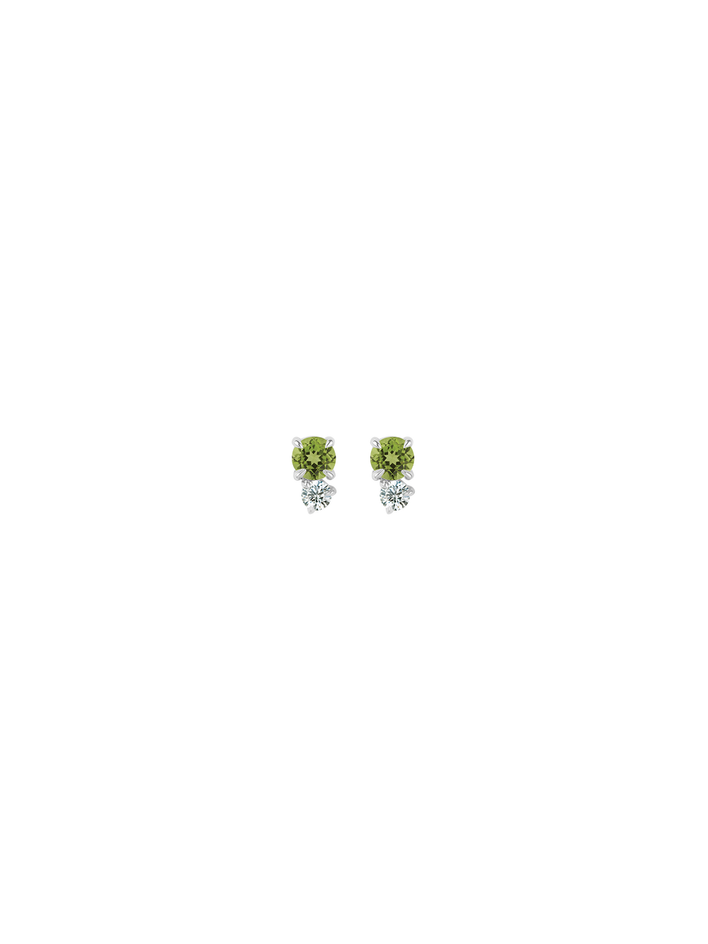Duo Gem Studs - View 