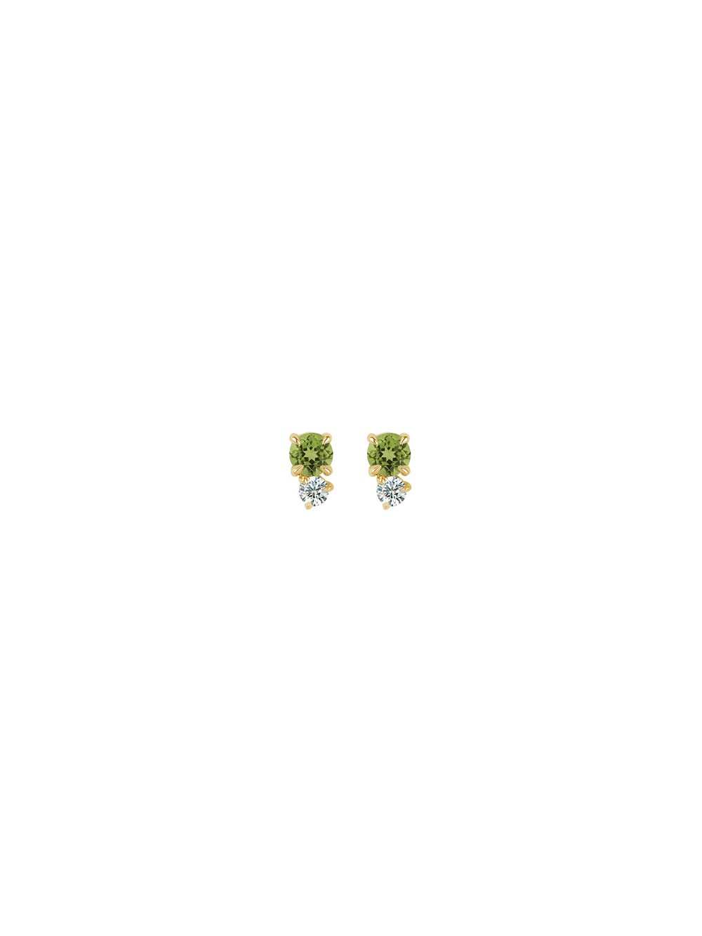 Duo Gem Studs - View 