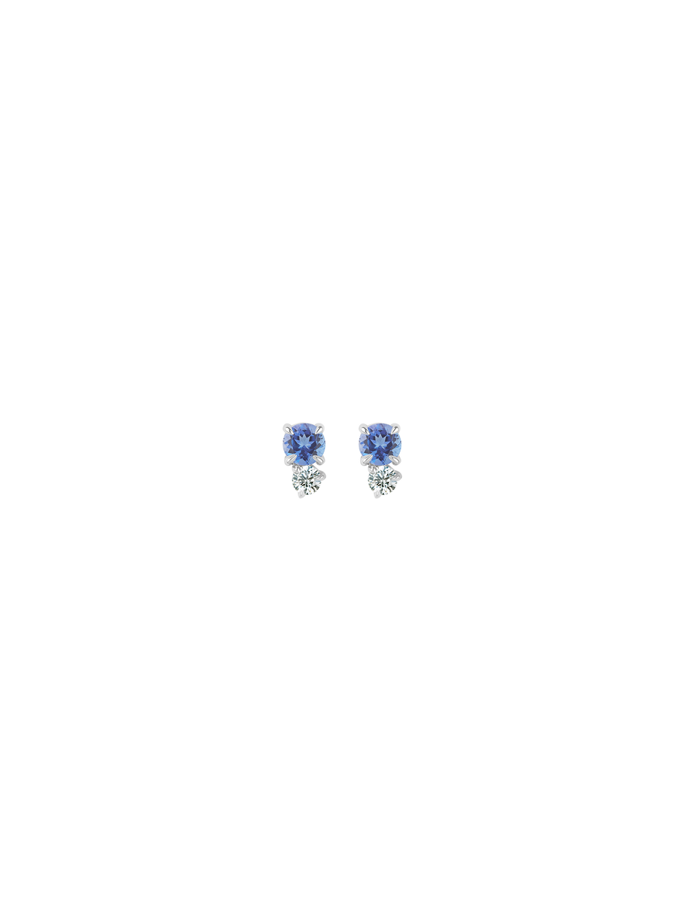 Duo Gem Studs - View 
