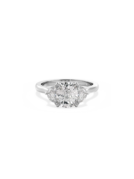 Elongated Cushion Elara Ring