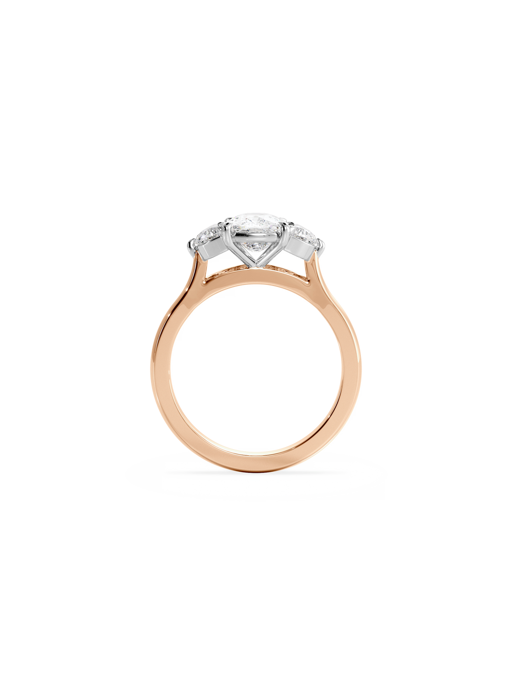 Elongated Cushion Elara Ring - View 