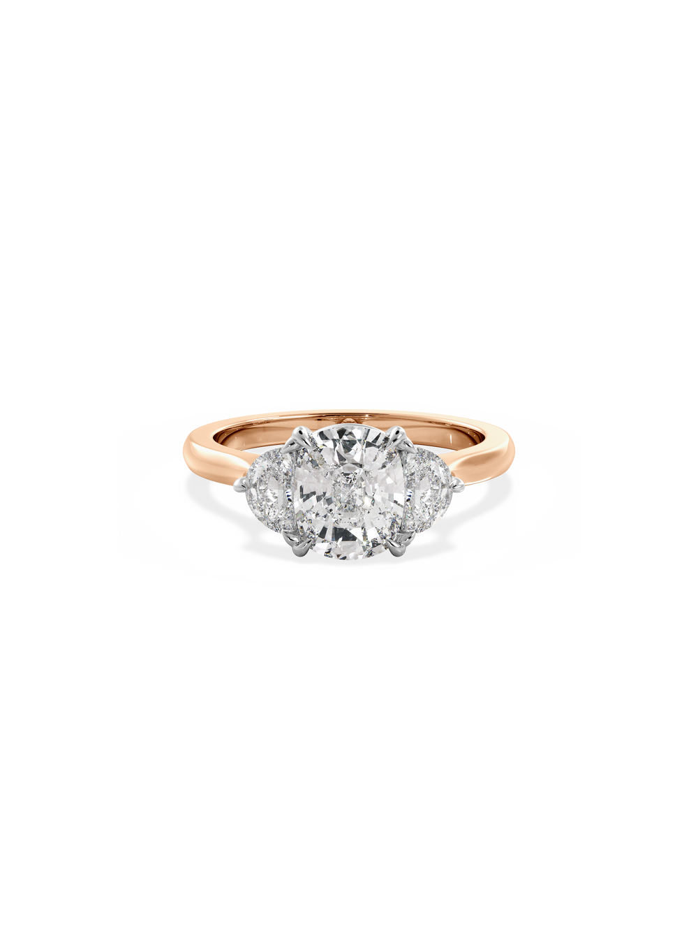 Elongated Cushion Elara Ring - View 