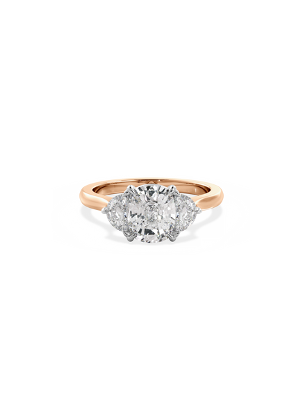 Elongated Cushion Elara Ring