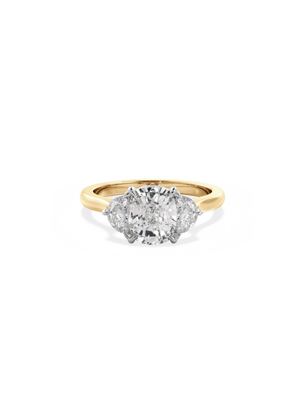 Elongated Cushion Elara Ring