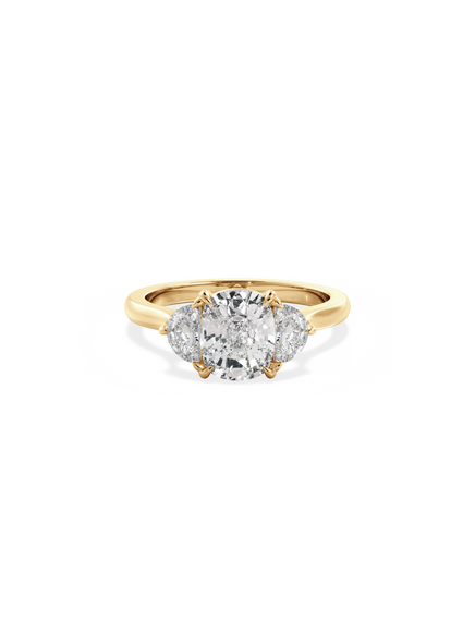 Elongated Cushion Elara Ring