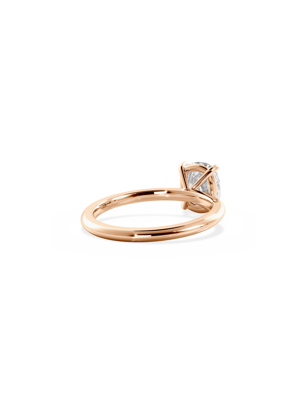 Elongated Cushion Ceremonial Solitaire - View 