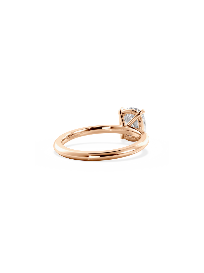Elongated Cushion Ceremonial Solitaire
