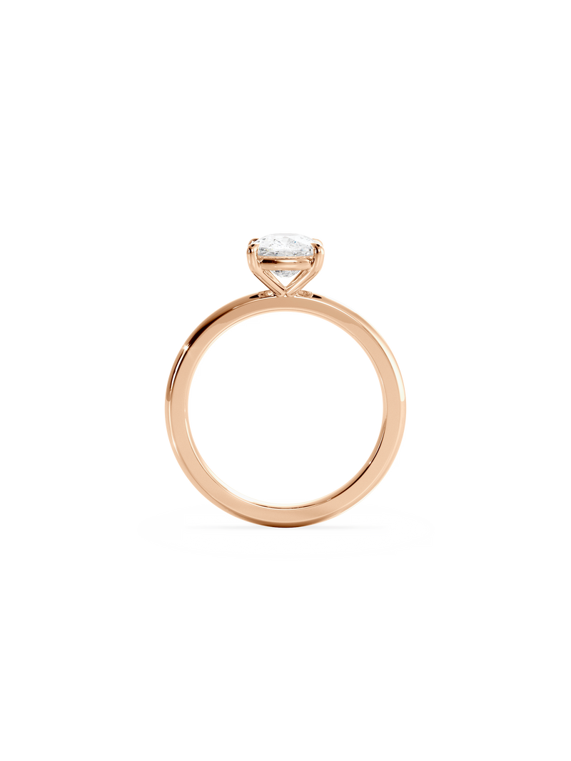 Elongated Cushion Ceremonial Solitaire