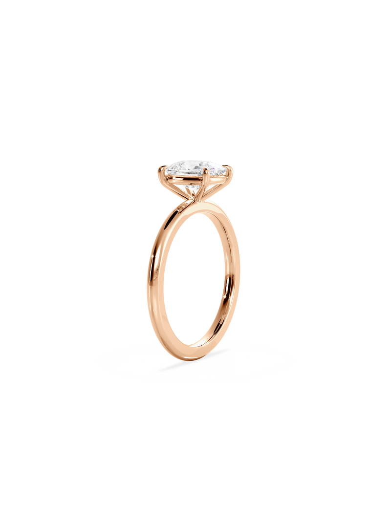 Elongated Cushion Ceremonial Solitaire