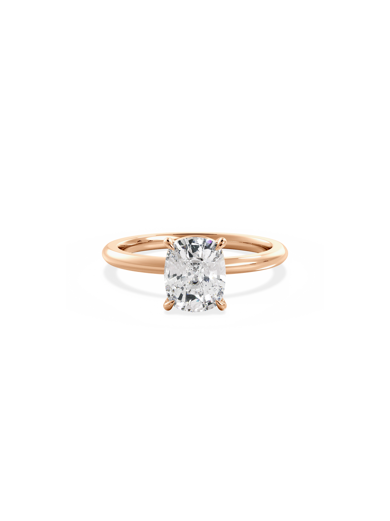 Elongated Cushion Ceremonial Solitaire