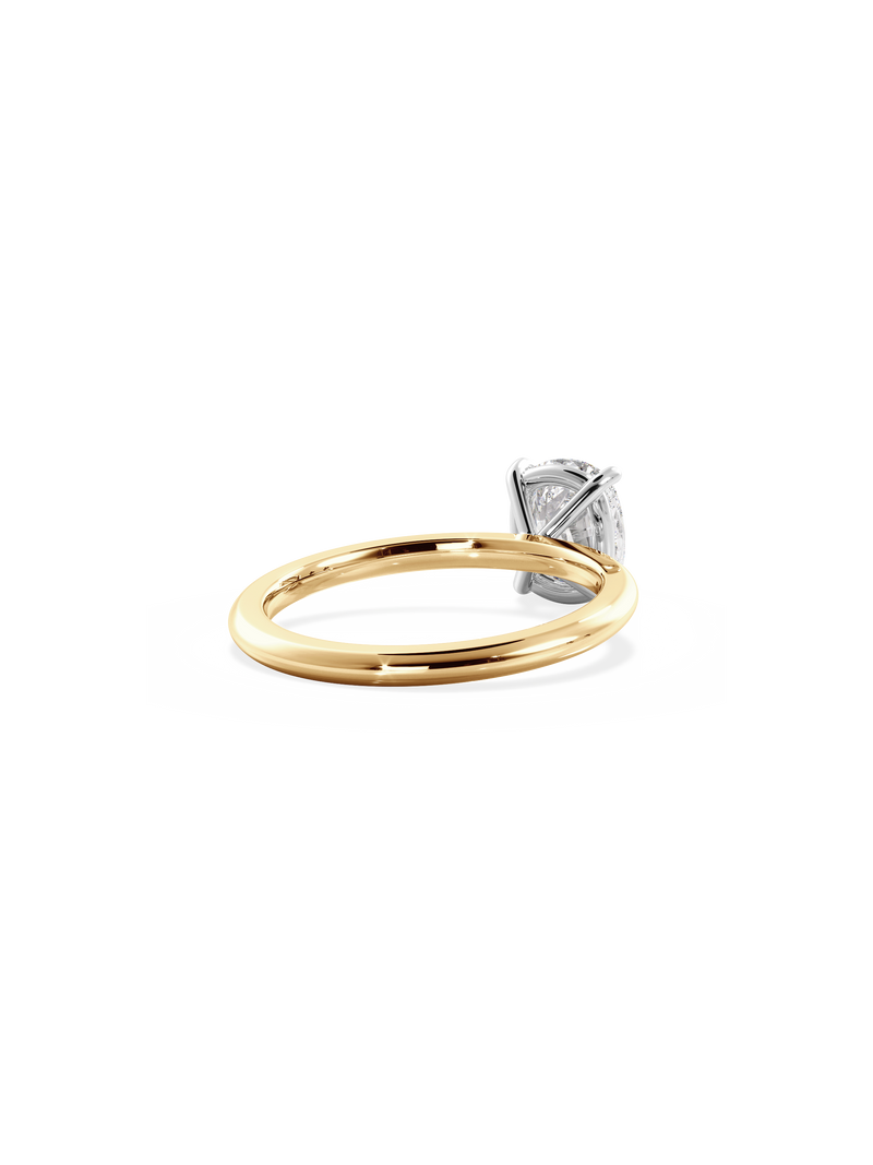 Elongated Cushion Ceremonial Solitaire