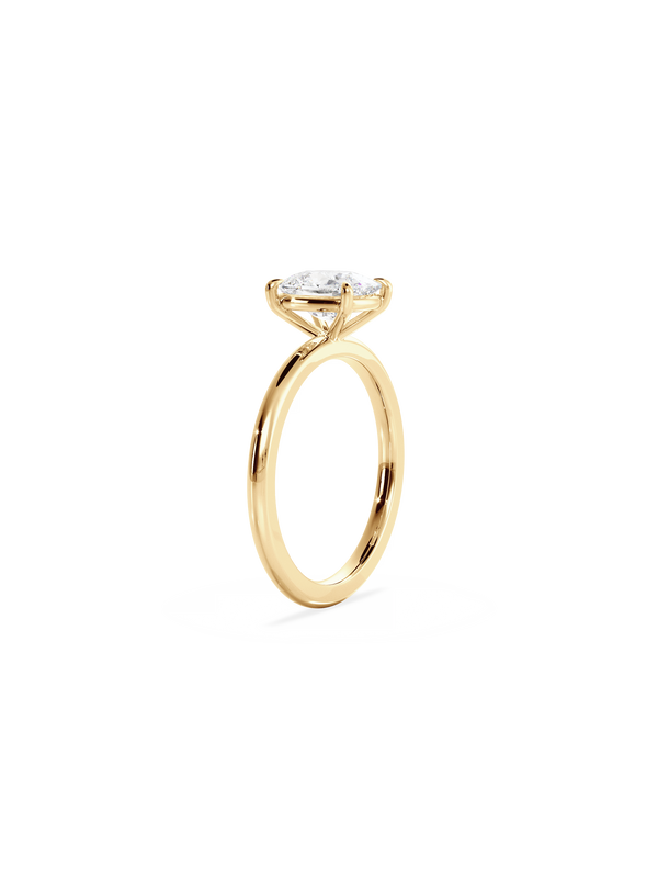Elongated Cushion Ceremonial Solitaire