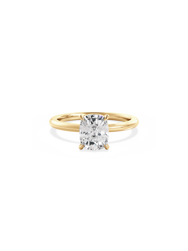 Elongated Cushion Ceremonial Solitaire
