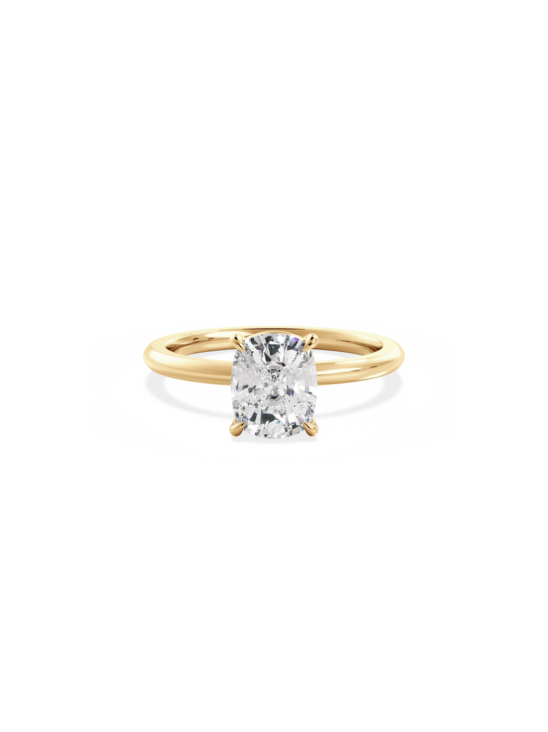 Elongated Cushion Ceremonial Solitaire