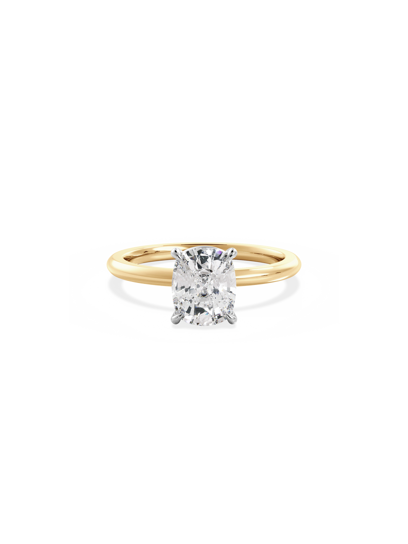 Elongated Cushion Ceremonial Solitaire
