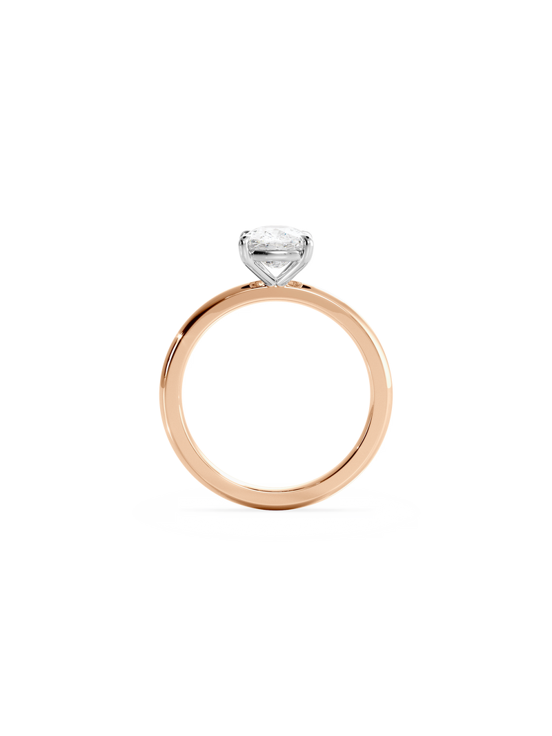 Elongated Cushion Ceremonial Solitaire