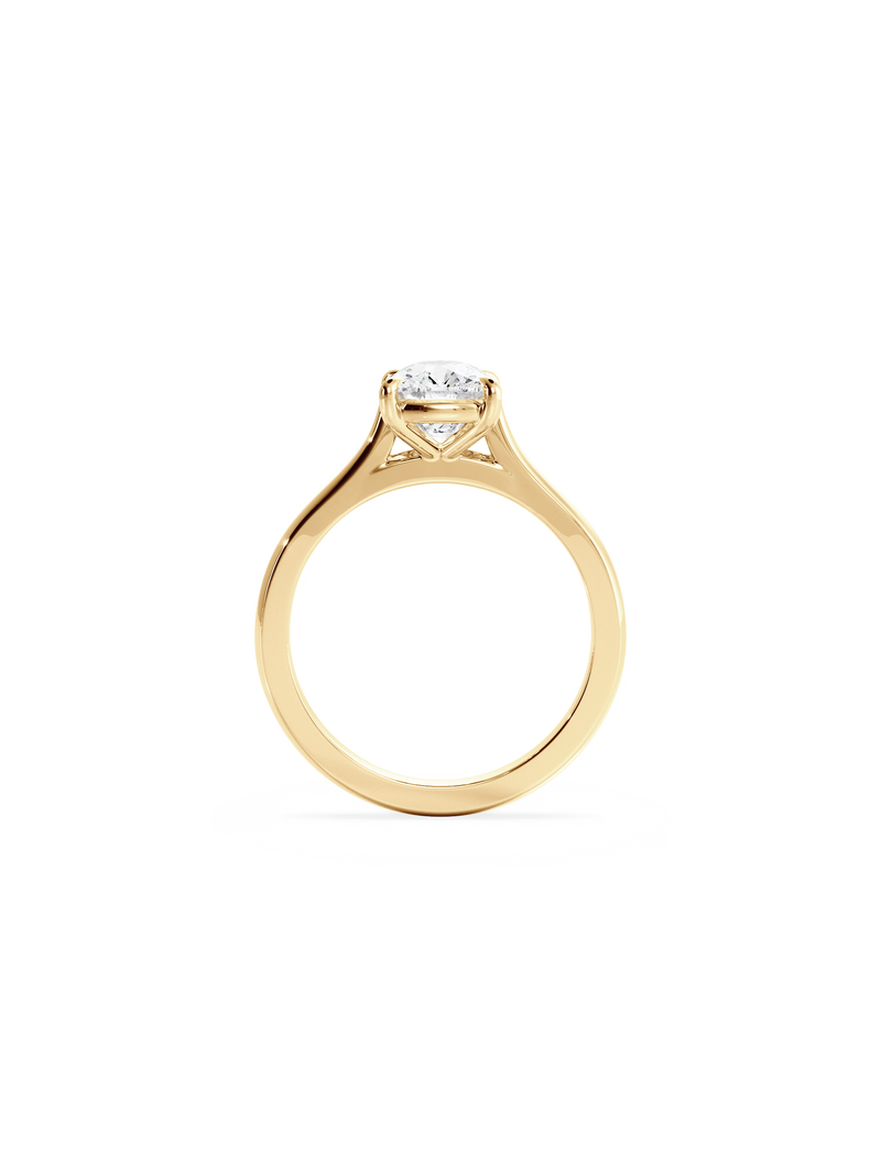 Elongated Cushion Classic Solitaire