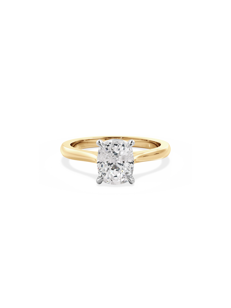 Elongated Cushion Classic Solitaire