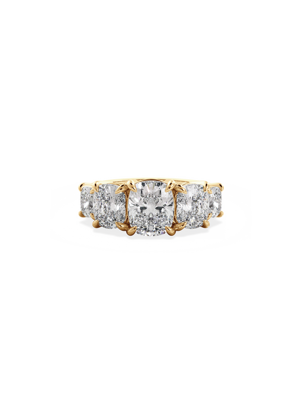 Elongated Cushion Signature Five-Stone