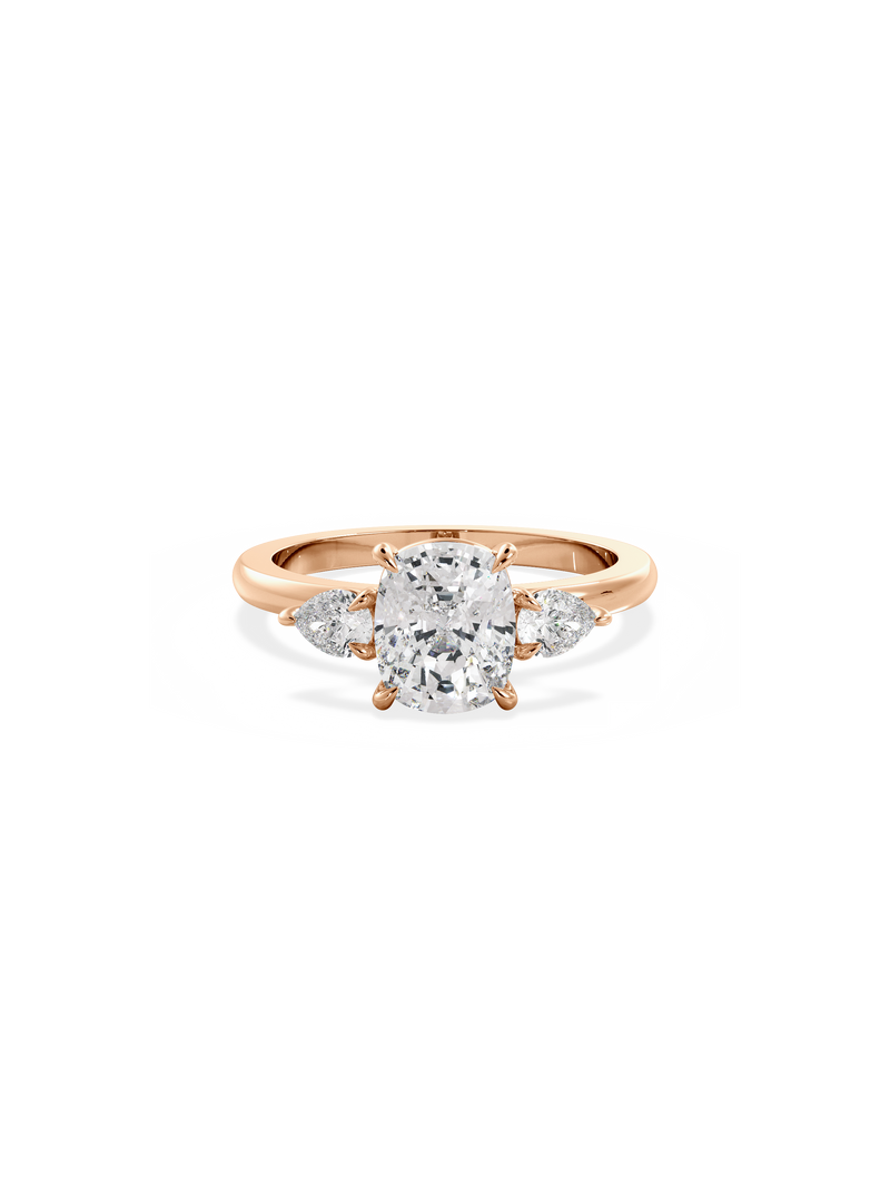 Elongated Cushion Bezel Amira