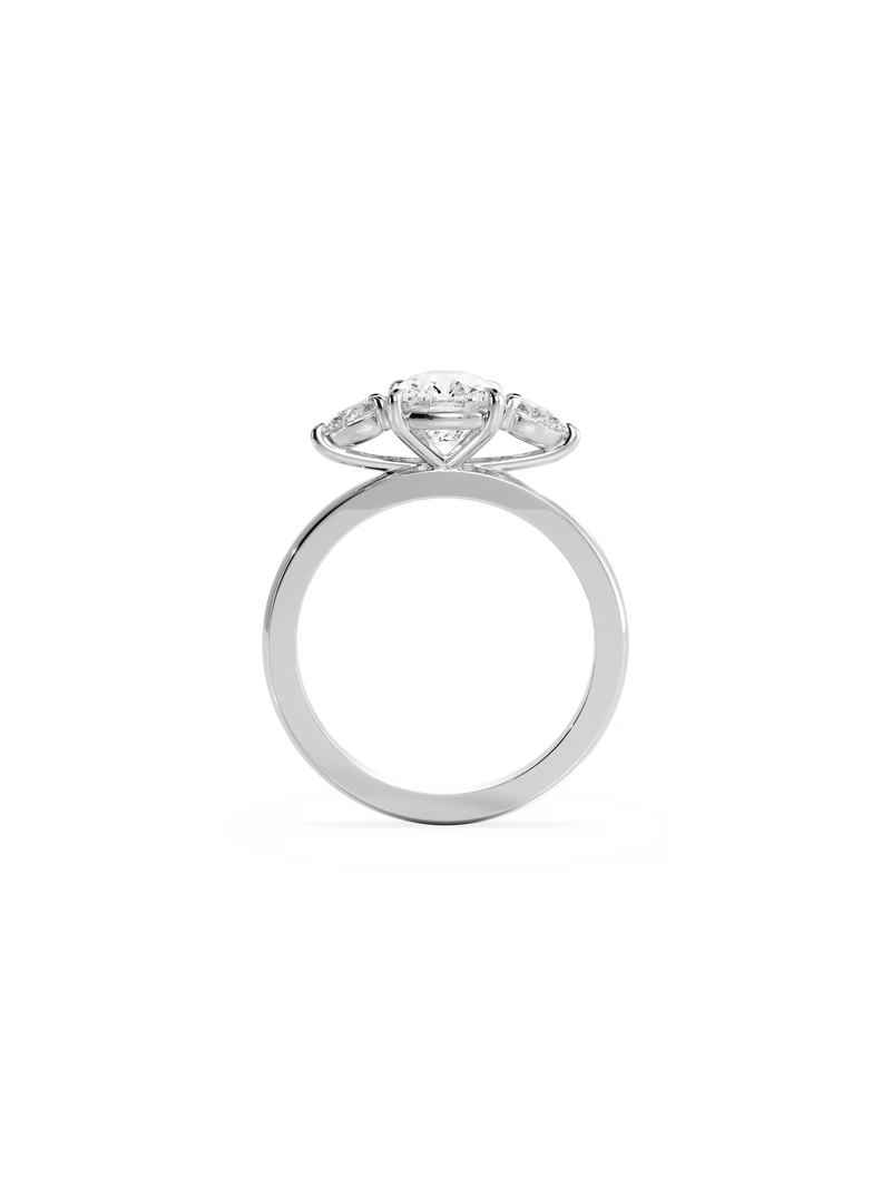 Elongated Cushion Bezel Amira