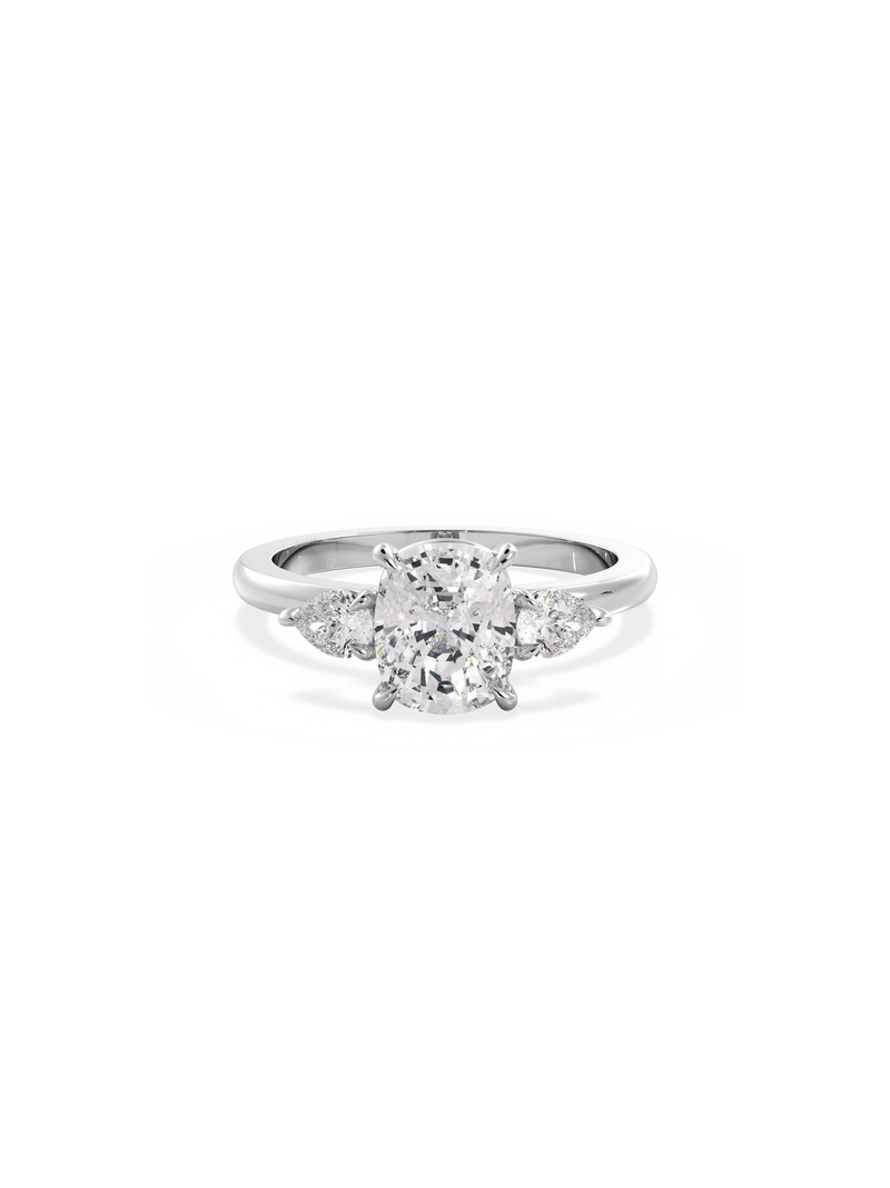 Elongated Cushion Bezel Amira