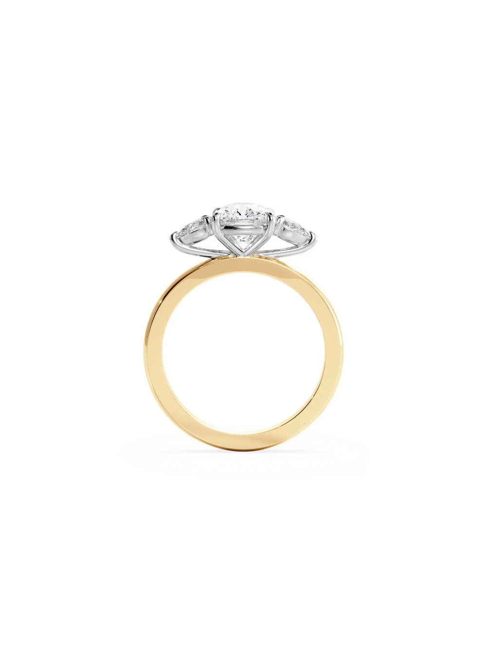 Elongated Cushion Amira Ring