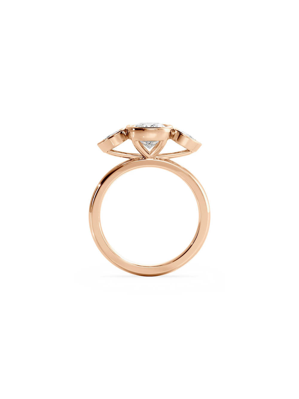 Elongated Cushion Bezel Amira - View 