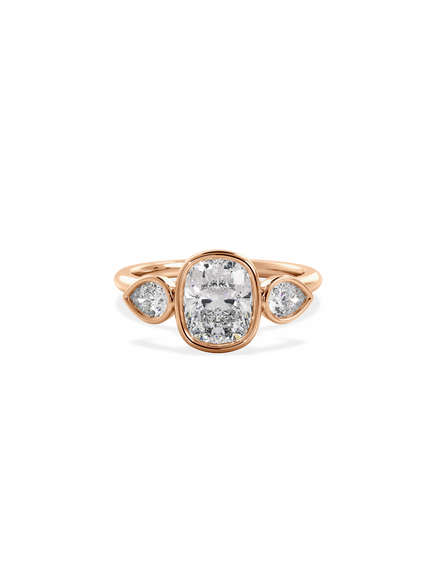 Elongated Cushion Bezel Amira