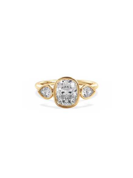 Elongated Cushion Bezel Amira