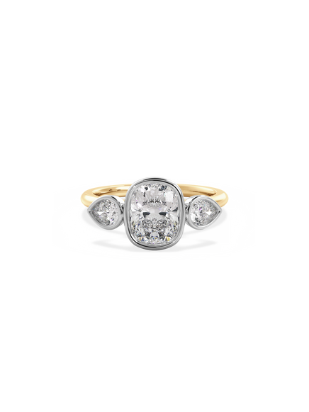 Elongated Cushion Bezel Amira